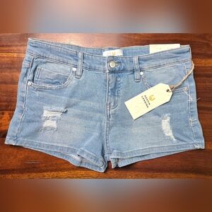 Light Blue Denim Women’s Shorts